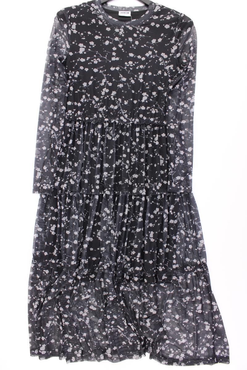 Noisy May Langarmkleid Gr. M grau aus Polyester