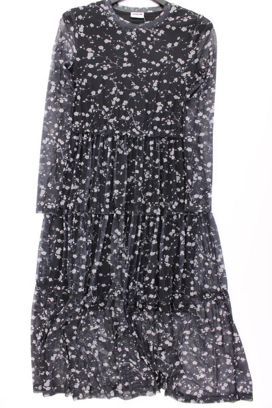 Noisy May Langarmkleid Gr. M grau aus Polyester