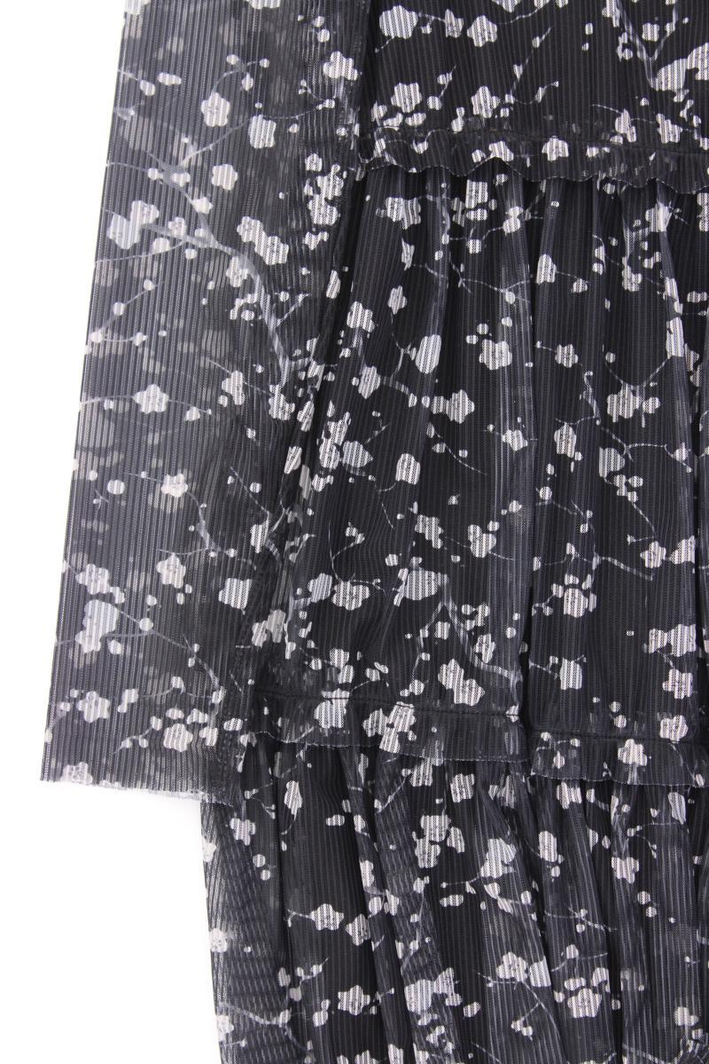 Noisy May Langarmkleid Gr. M grau aus Polyester