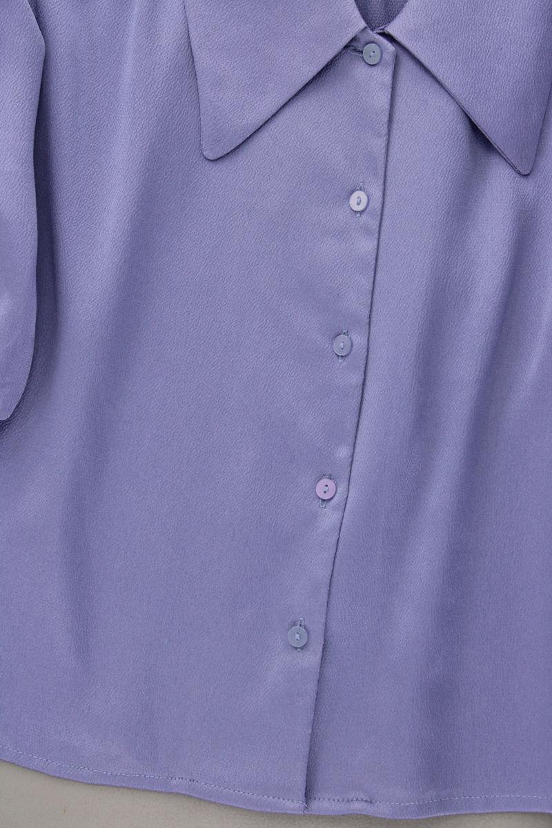 Vero Moda Bluse Gr. S 3/4 Ärmel blau aus Polyester
