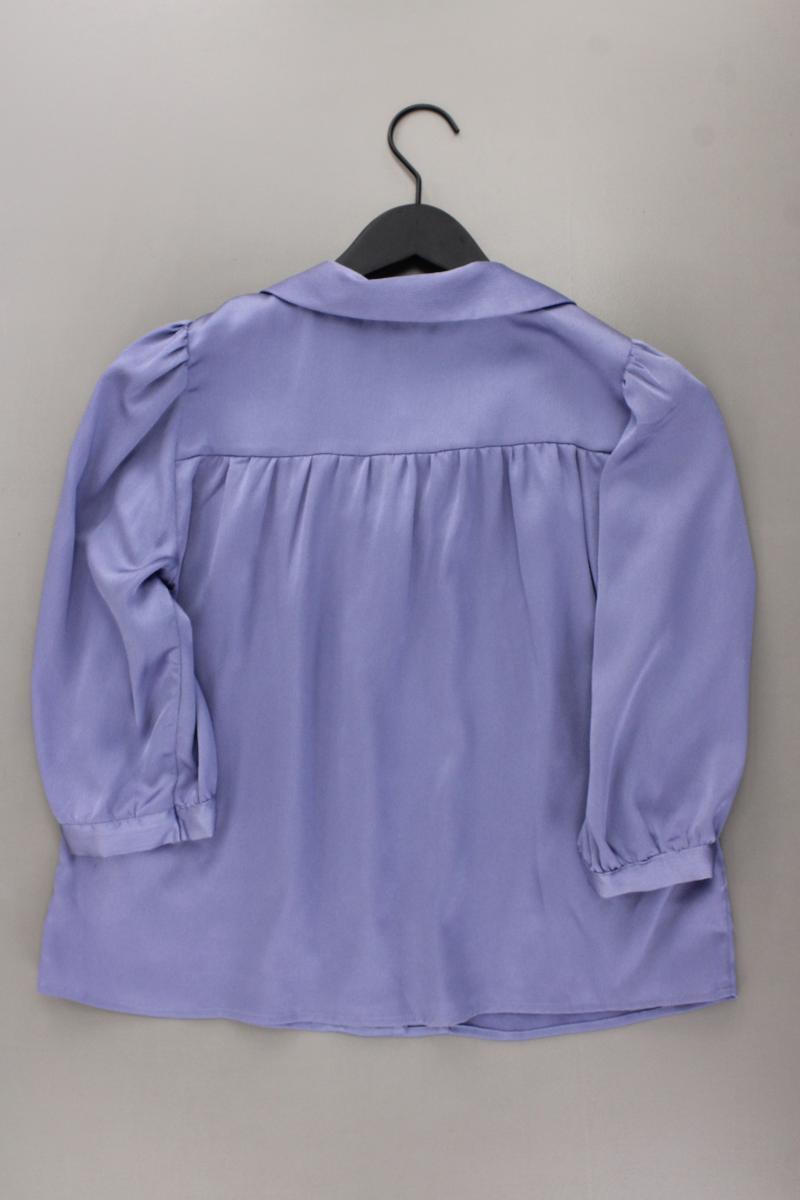 Vero Moda Bluse Gr. S 3/4 Ärmel blau aus Polyester