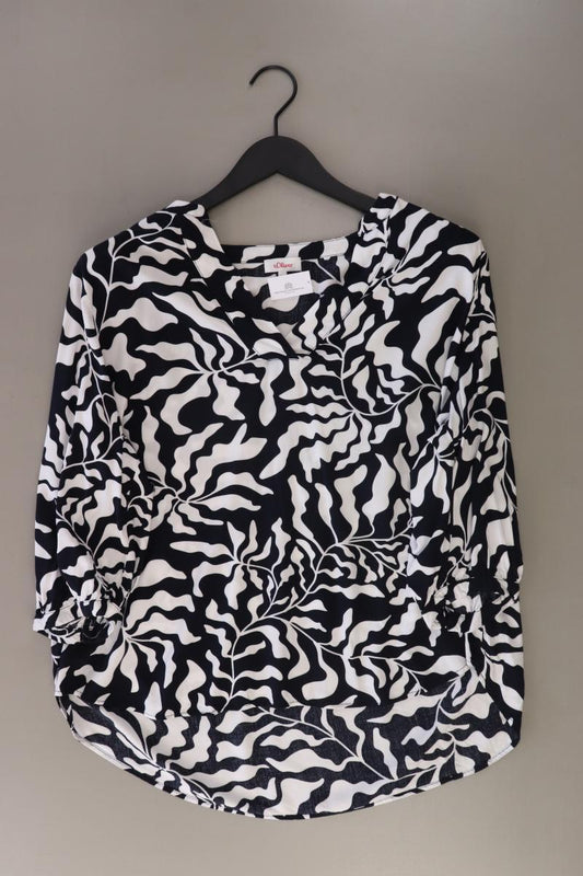 s.Oliver Oversize-Bluse Gr. 46 3/4 Ärmel blau