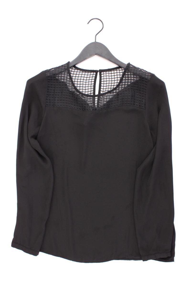 Only Langarmbluse Gr. 40 schwarz aus Polyester