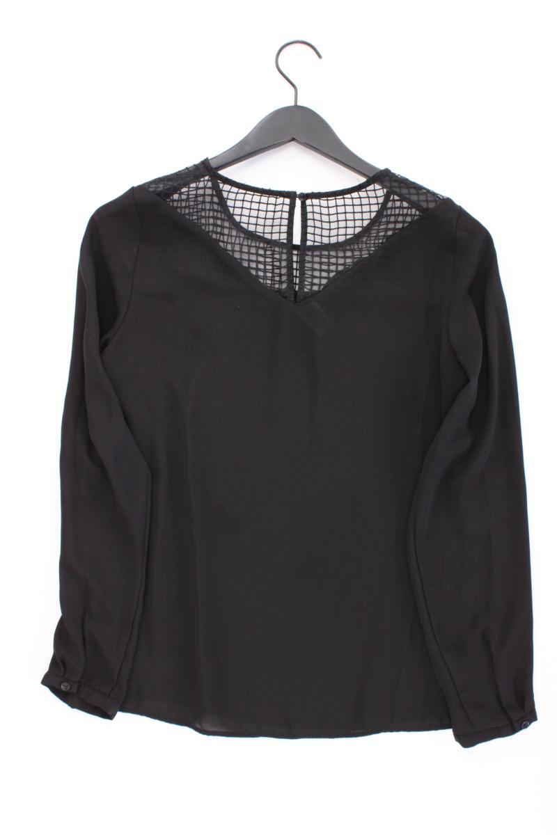 Only Langarmbluse Gr. 40 schwarz aus Polyester