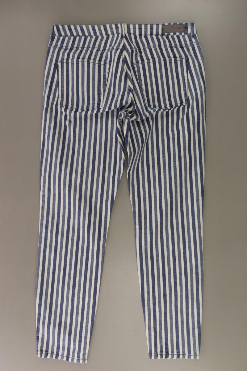 Esprit Hose Gr. W33/L28 gestreift blau