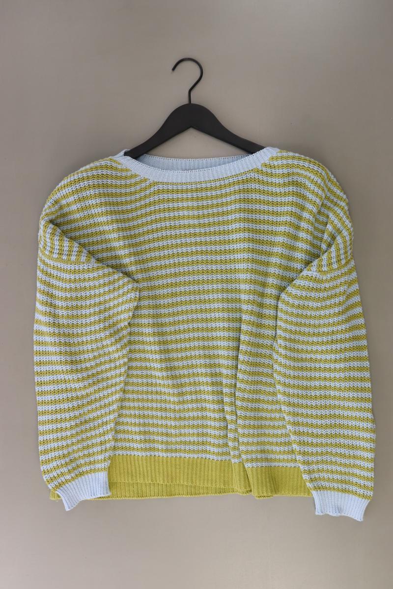Aniston Grobstrickpullover Gr. 44 gestreift mehrfarbig aus Baumwolle