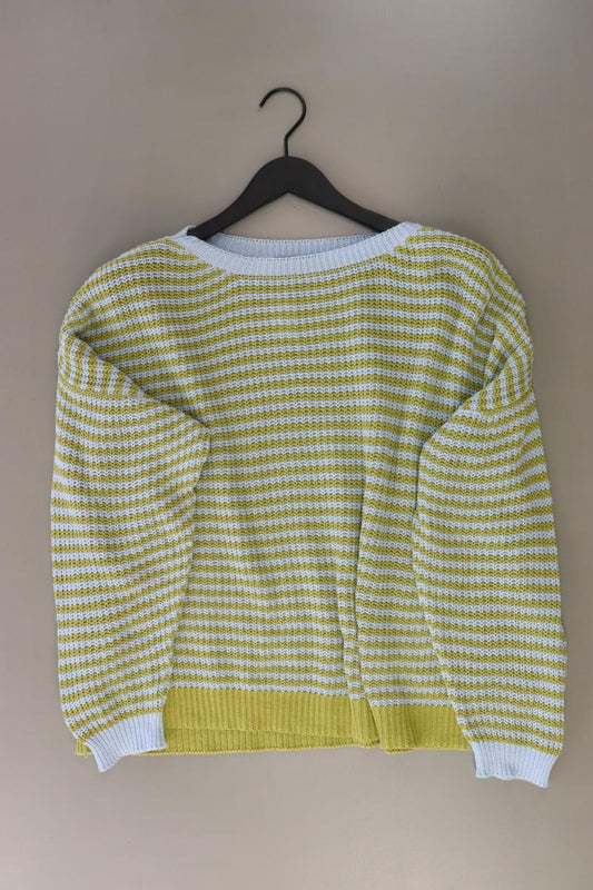 Aniston Grobstrickpullover Gr. 44 gestreift mehrfarbig aus Baumwolle