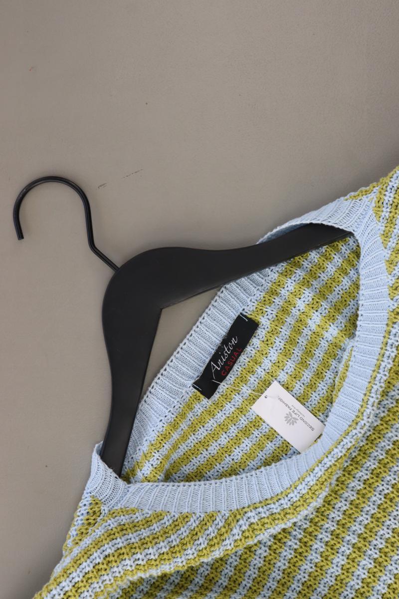 Aniston Grobstrickpullover Gr. 44 gestreift mehrfarbig aus Baumwolle