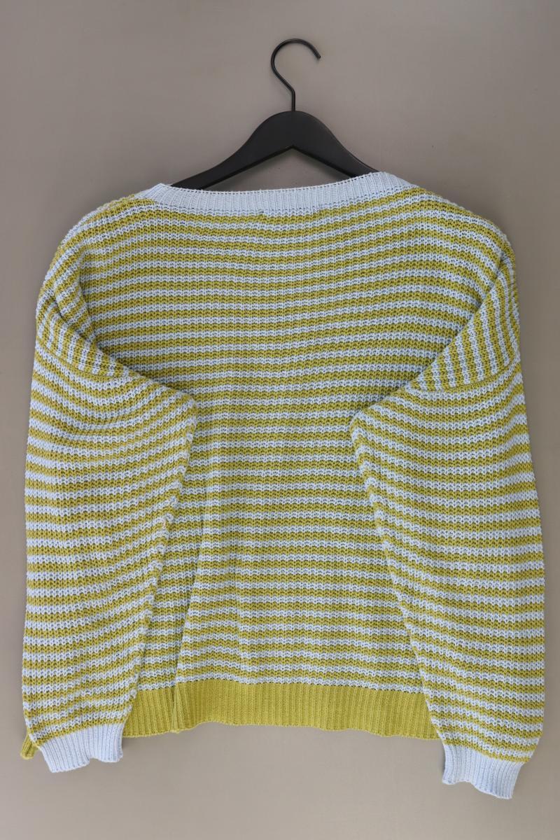 Aniston Grobstrickpullover Gr. 44 gestreift mehrfarbig aus Baumwolle