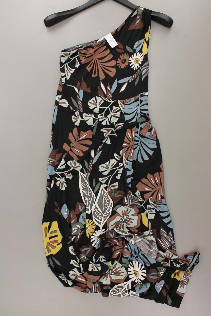 PiuPiu One-Shoulder-Kleid Gr. 36 Ärmellos mehrfarbig aus Viskose