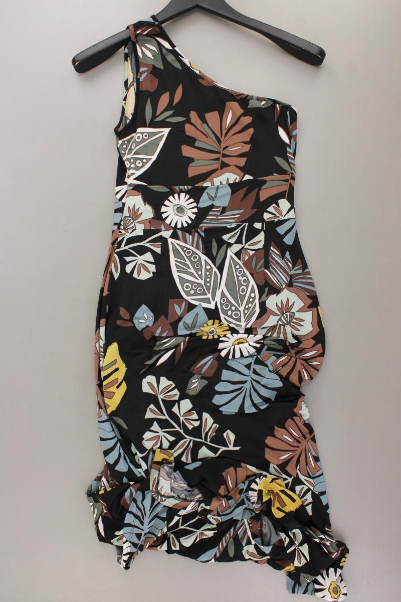 PiuPiu One-Shoulder-Kleid Gr. 36 Ärmellos mehrfarbig aus Viskose