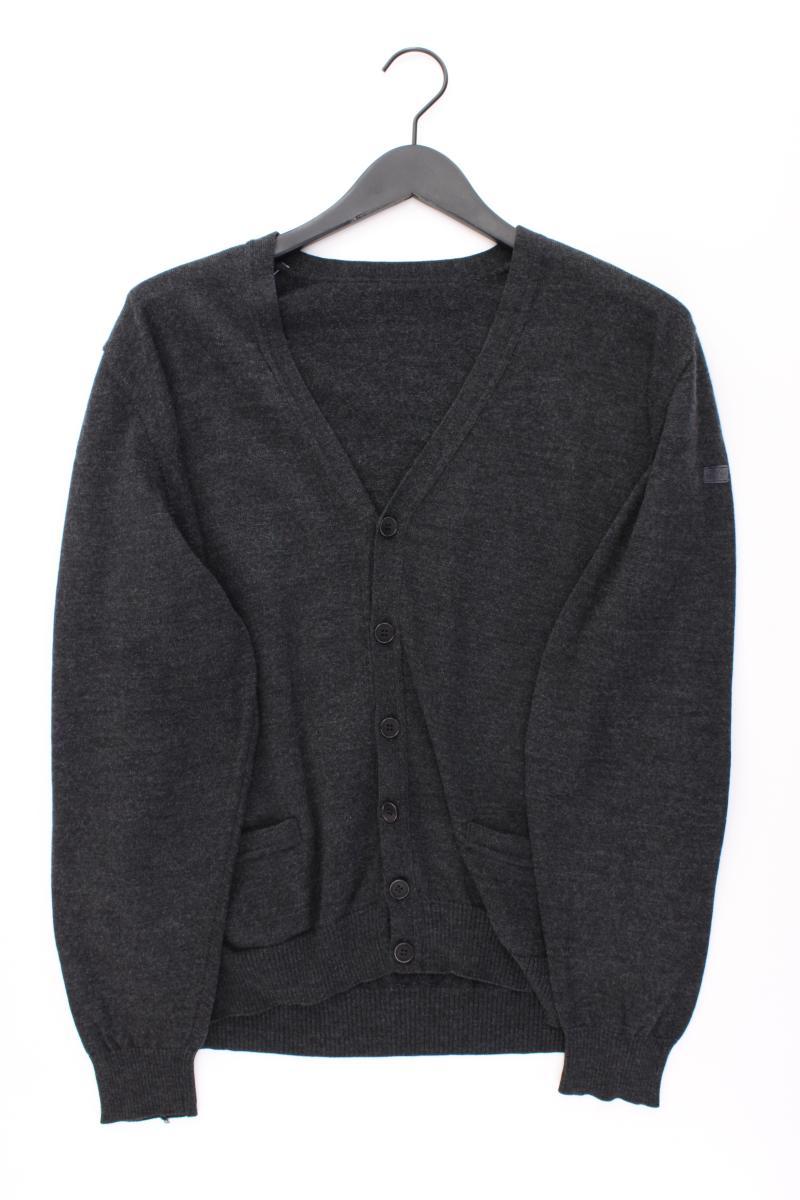 MAERZ München Strickjacke für Herren Gr. 54 Langarm grau