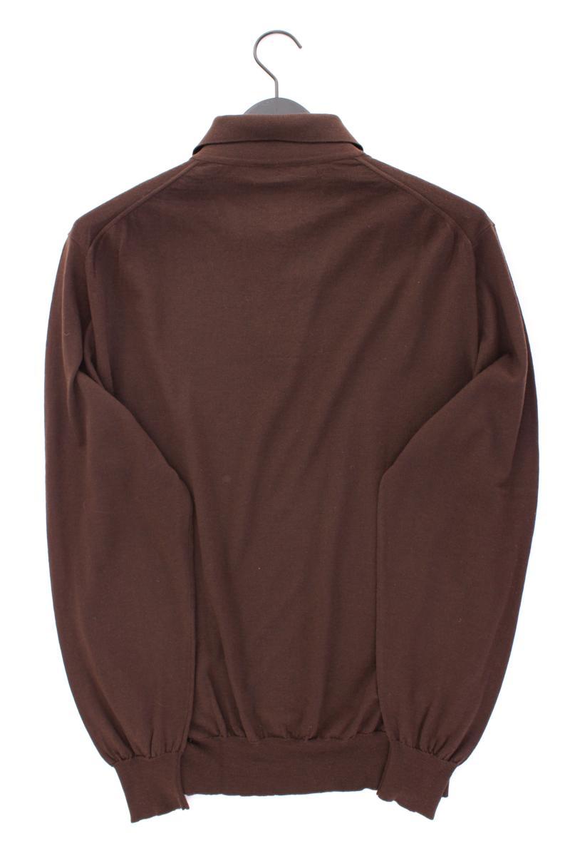 Brioni Wollpullover für Herren Gr. 54 braun
