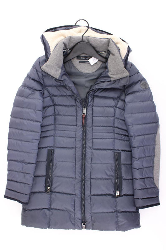 Marc O'Polo Daunenmantel Gr. 34 blau aus Polyester