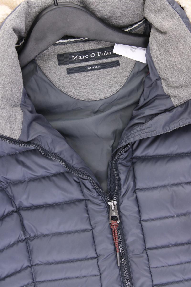 Marc O'Polo Daunenmantel Gr. 34 blau aus Polyester