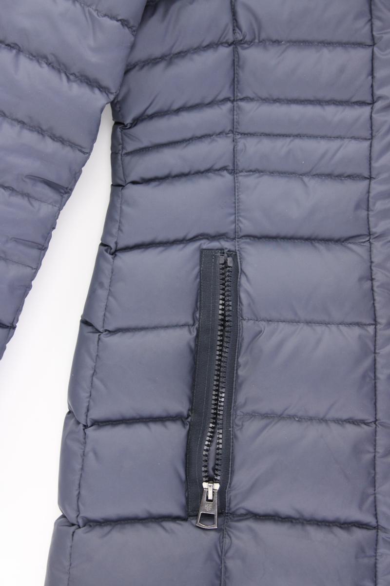 Marc O'Polo Daunenmantel Gr. 34 blau aus Polyester
