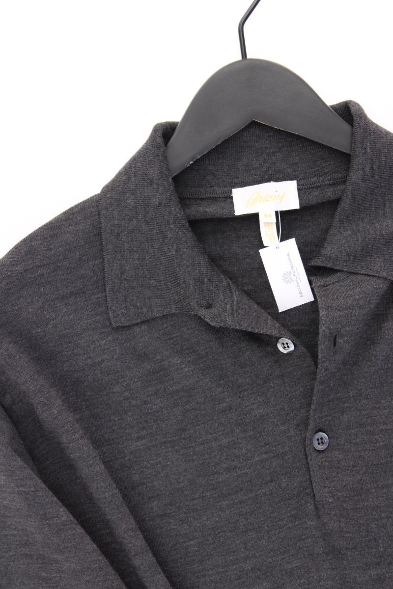 Brioni Wollpullover für Herren Gr. 54 neuwertig grau