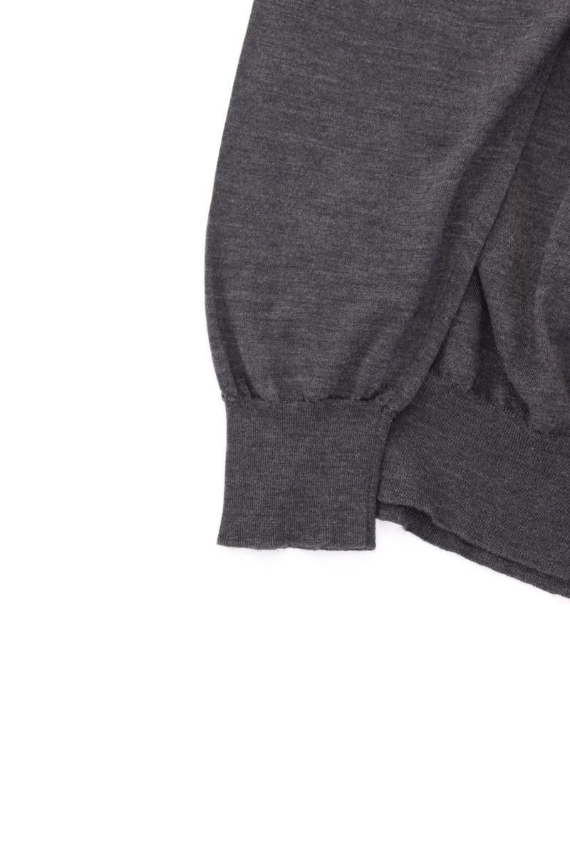 Brioni Wollpullover für Herren Gr. 54 neuwertig grau