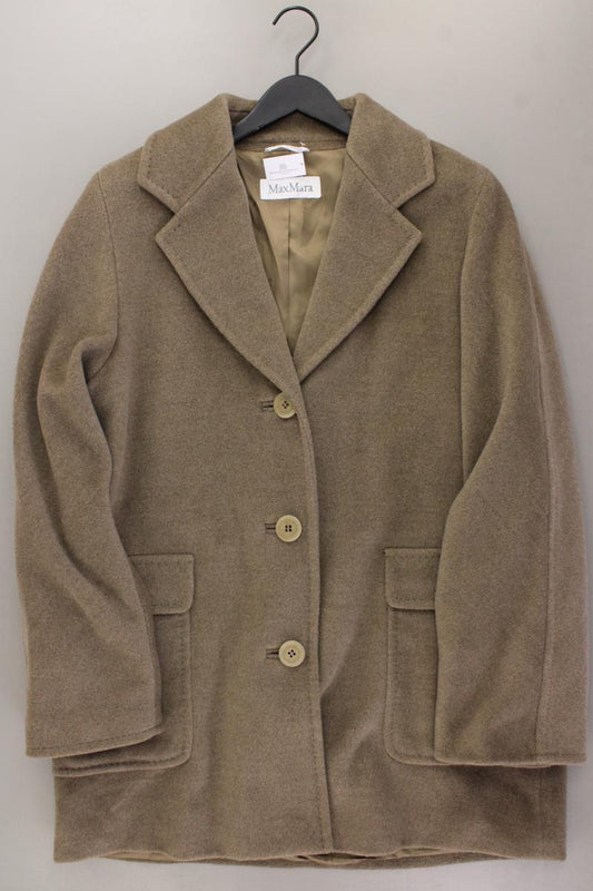 Max Mara Wollmantel Gr. 42 braun