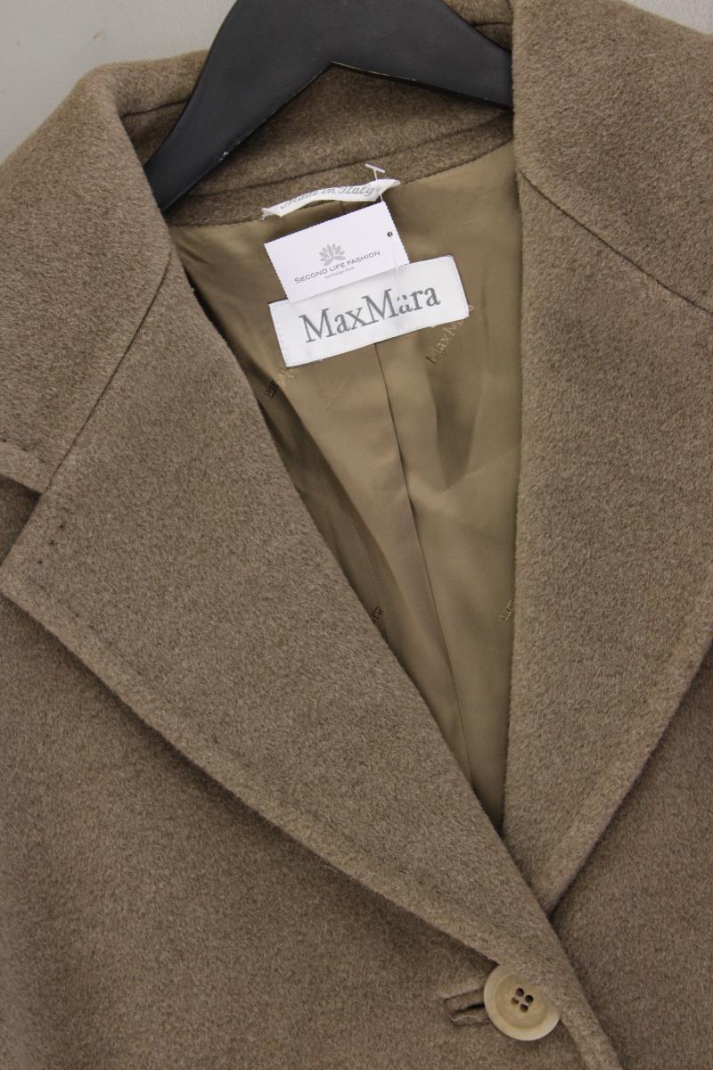 Max Mara Wollmantel Gr. 42 braun