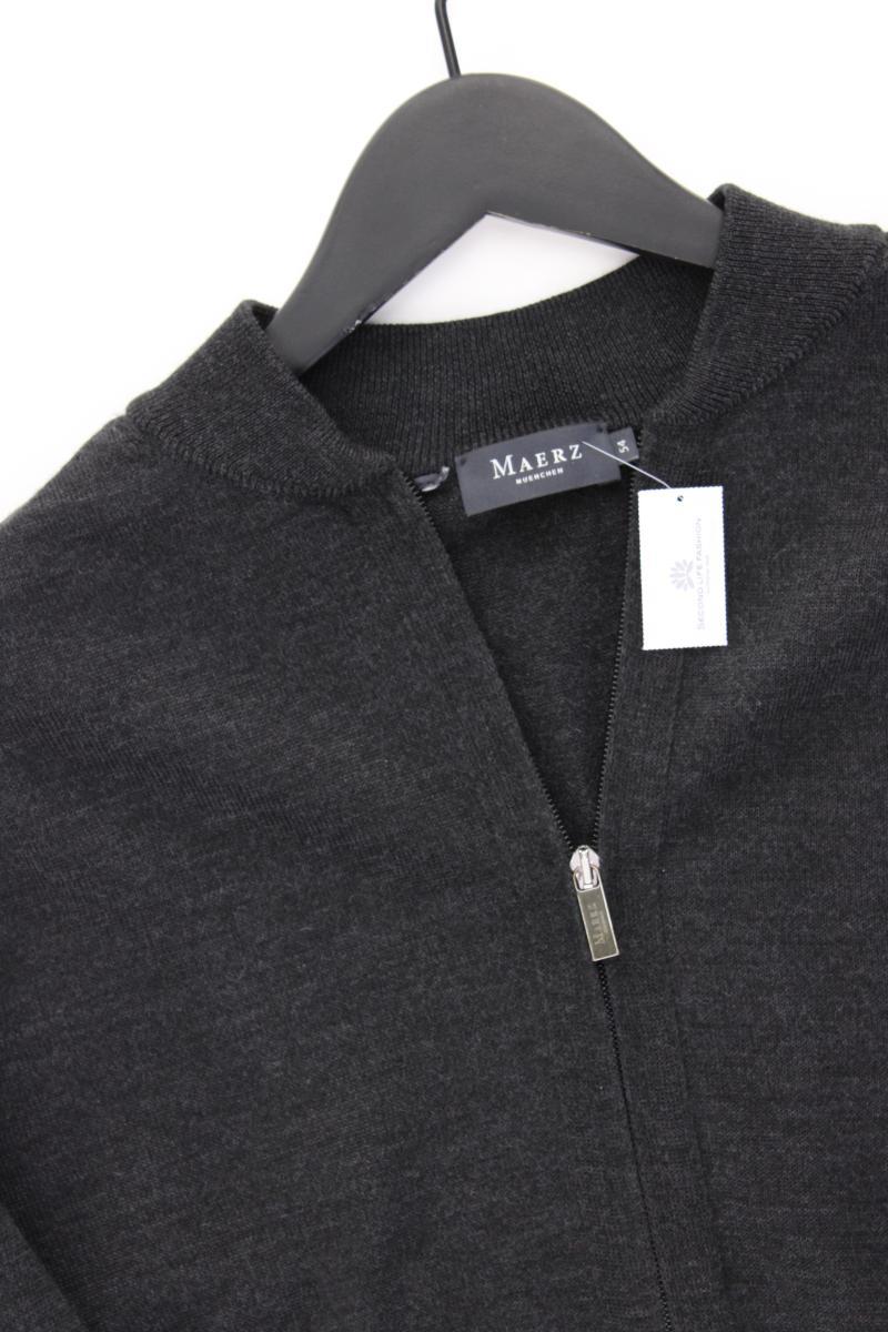 MAERZ München Strickjacke für Herren Gr. 54 Langarm grau