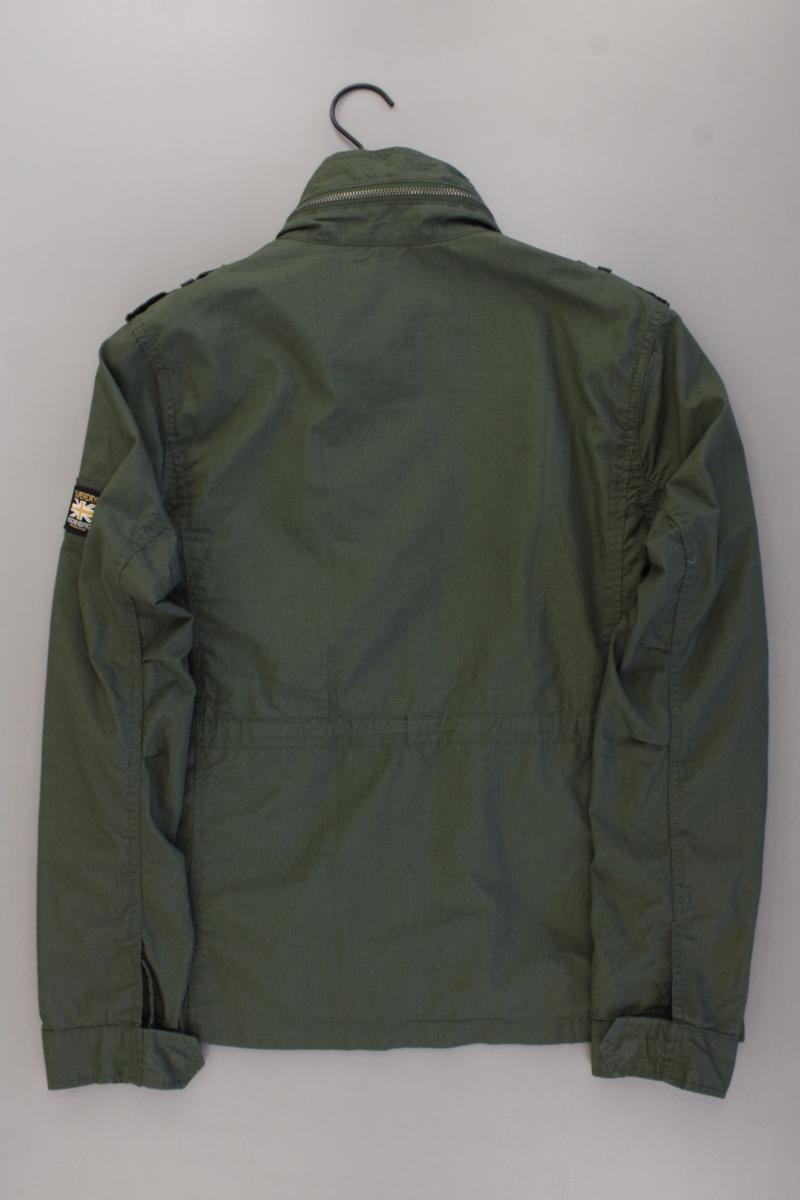 Superdry Classic Jacke Gr. 44 neu mit Etikett olivgrün aus Baumwolle