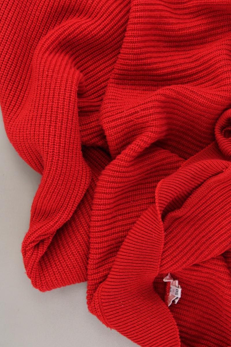 Carlo Colucci Feinstrickpullover für Herren Gr. 50 rot