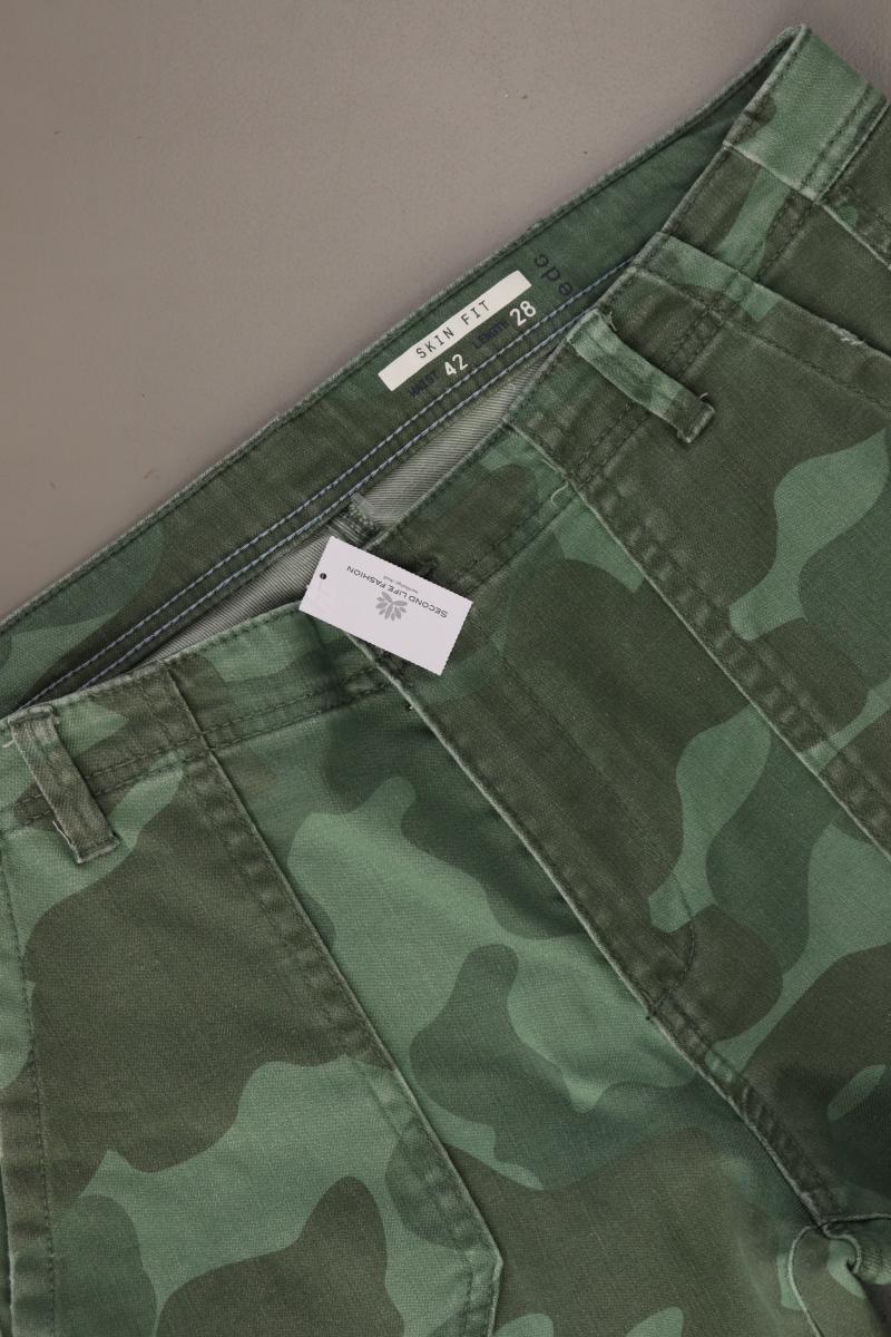 edc by Esprit Hose Gr. 42/L28 camouflage olivgrün