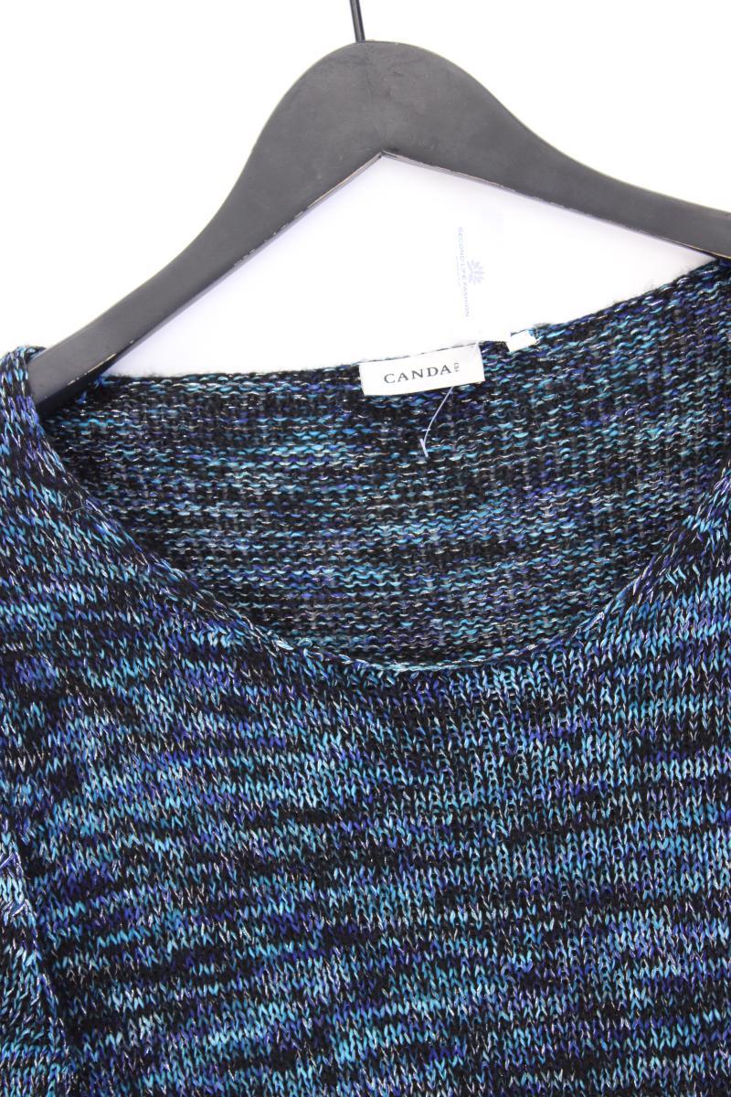 C&A Strickpullover Gr. L blau aus Polyacryl