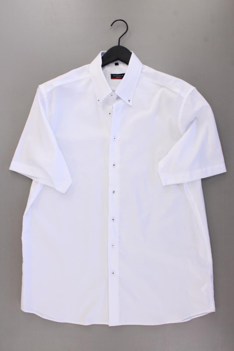 Eterna Kurzarmhemd für Herren Gr. Hemdgröße 43 neuwertig weiß aus Baumwolle