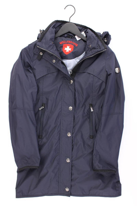 Wellensteyn Kapuzenmantel Modell Carmel Gr. S blau aus Polyamid