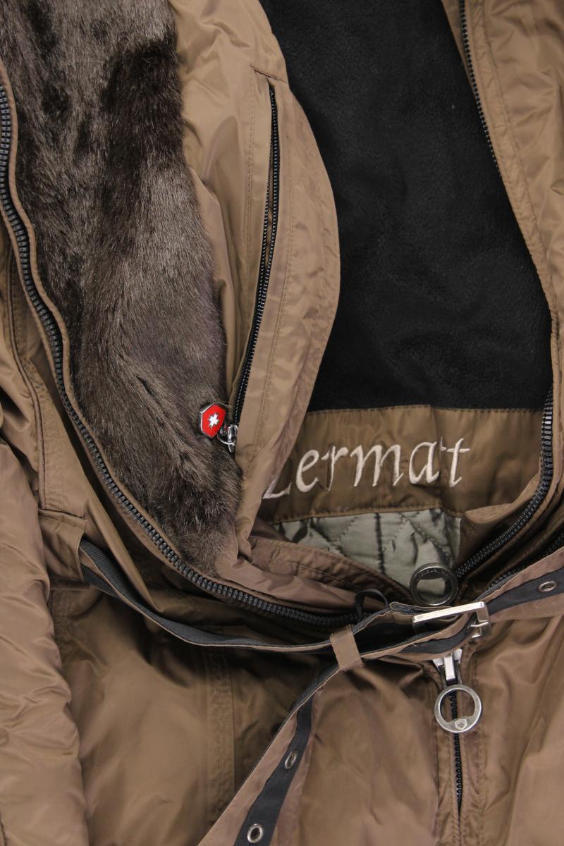 Wellensteyn Wintermantel Modell Zermatt Gr. L braun aus Polyester