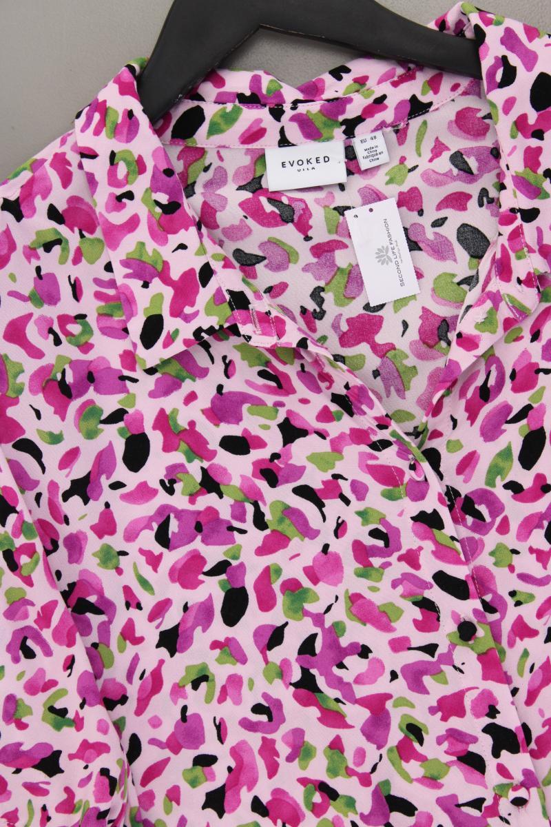 Vila Evoked Kleid Gr. 48 Kurzarm pink