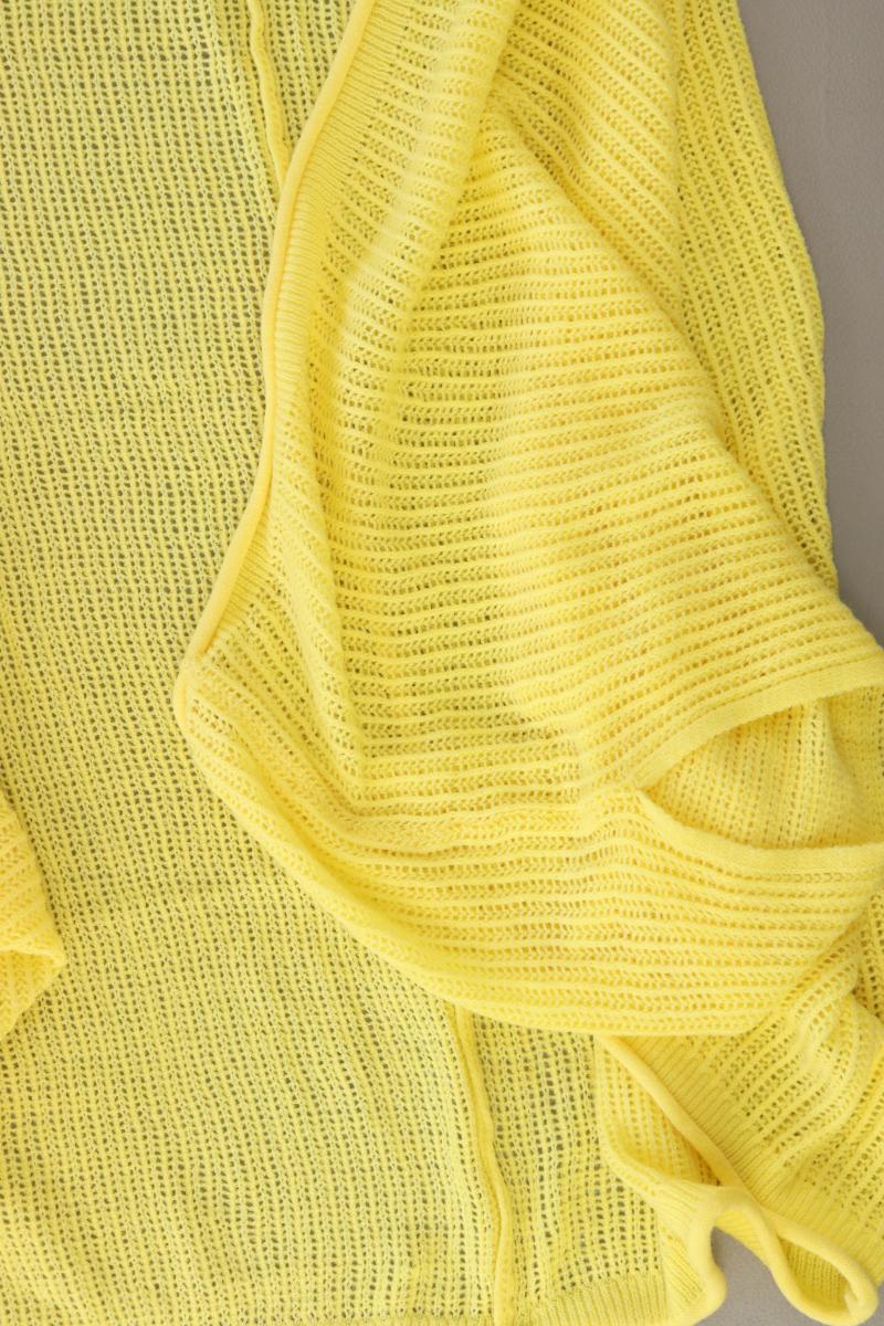 s.Oliver Regular Cardigan Gr. M gelb aus Baumwolle