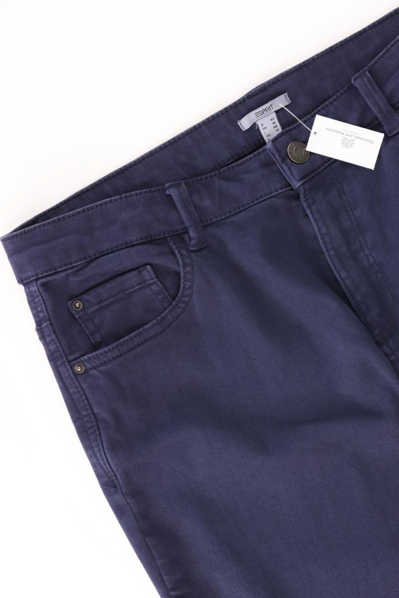 Esprit Five-Pocket-Hose Gr. 42 blau aus Baumwolle