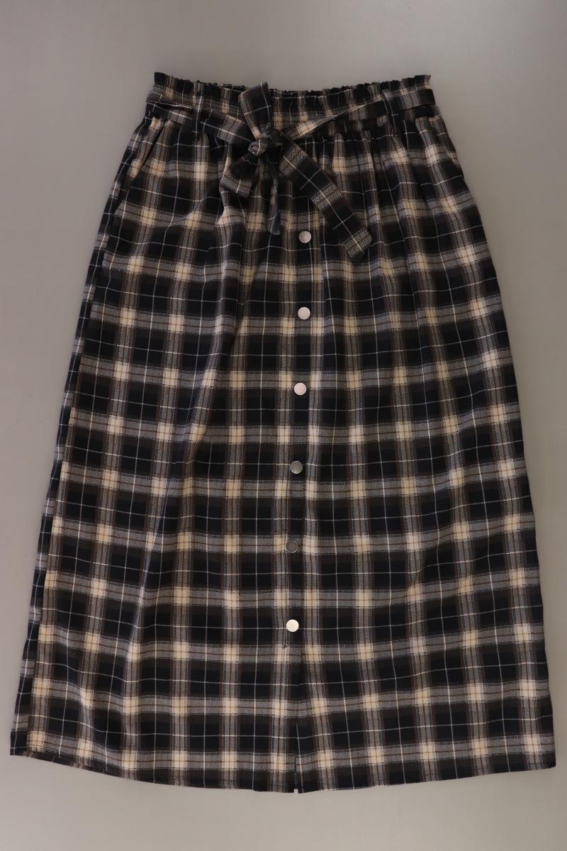 Kaffe Maxirock Gr. 38 kariert braun