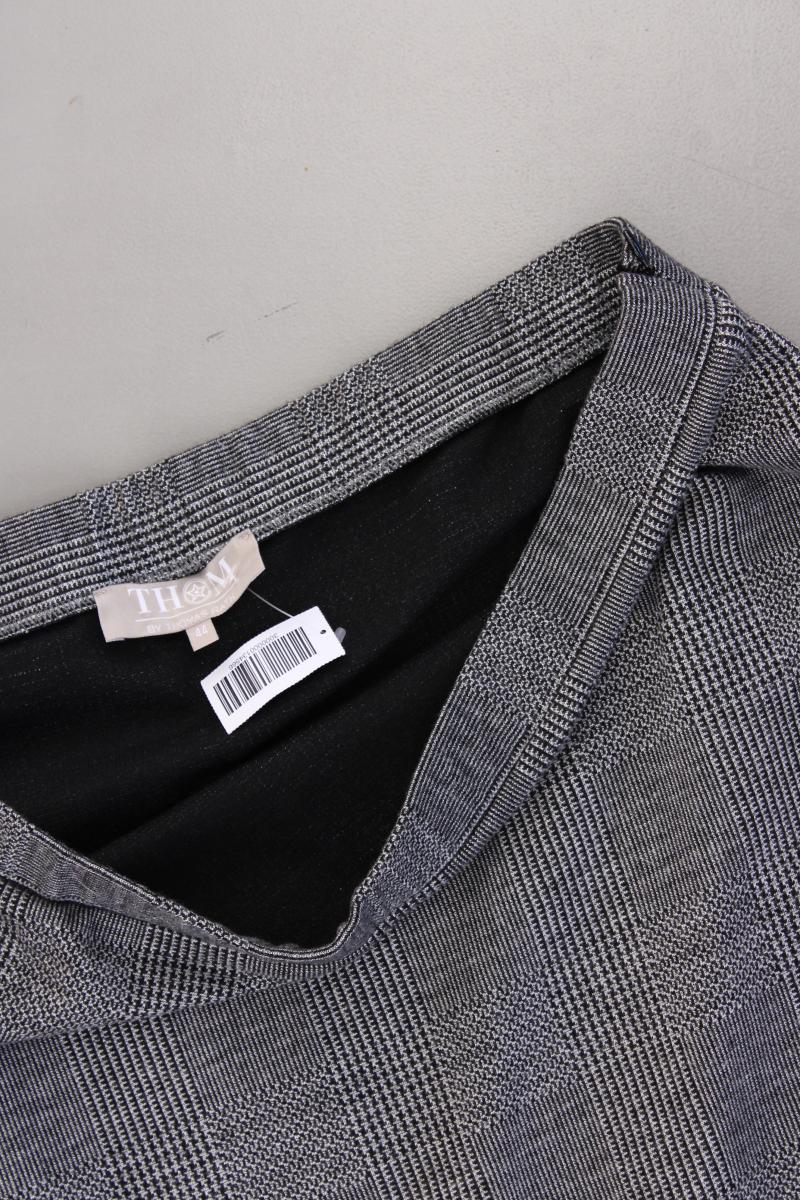 Thom by Thomas Rath Stretchrock Gr. 44 hahnentritt grau aus Polyester