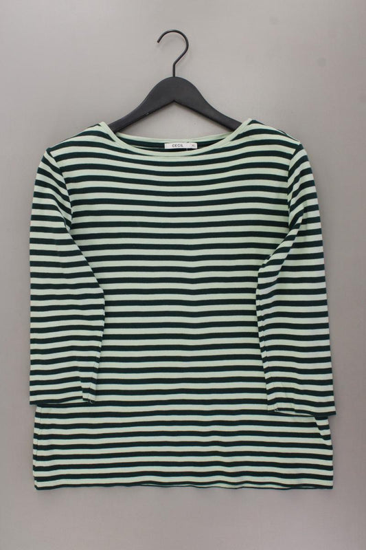Cecil Ringelshirt Gr. XL gestreift 3/4 Ärmel grün aus Baumwolle