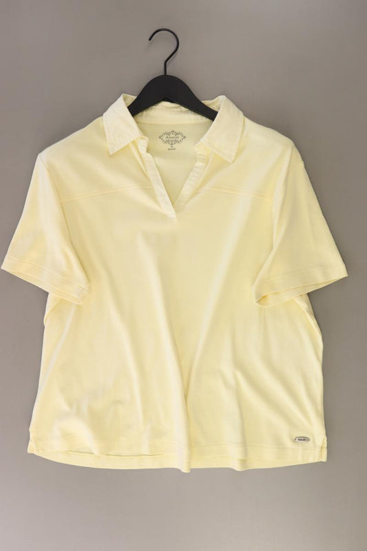 Adagio Poloshirt Gr. 50 Kurzarm gelb aus Baumwolle