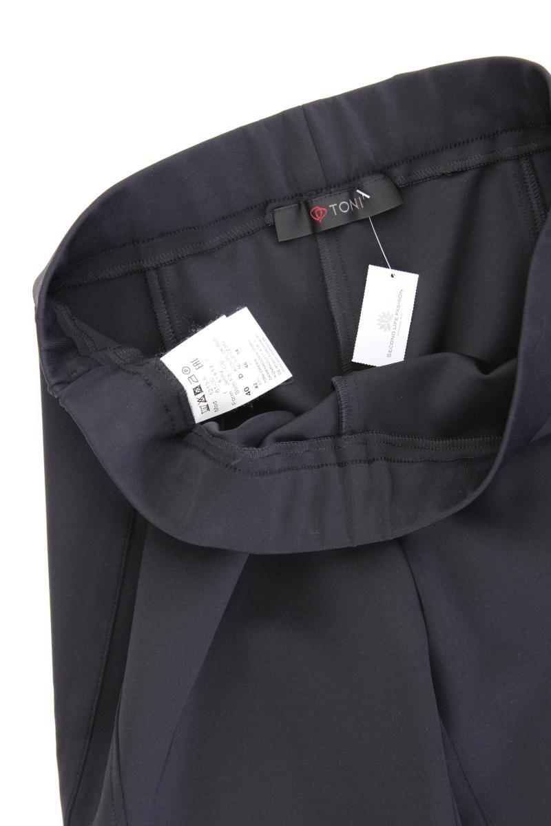 TONI Stretchhose Gr. 40 neuwertig blau aus Polyamid