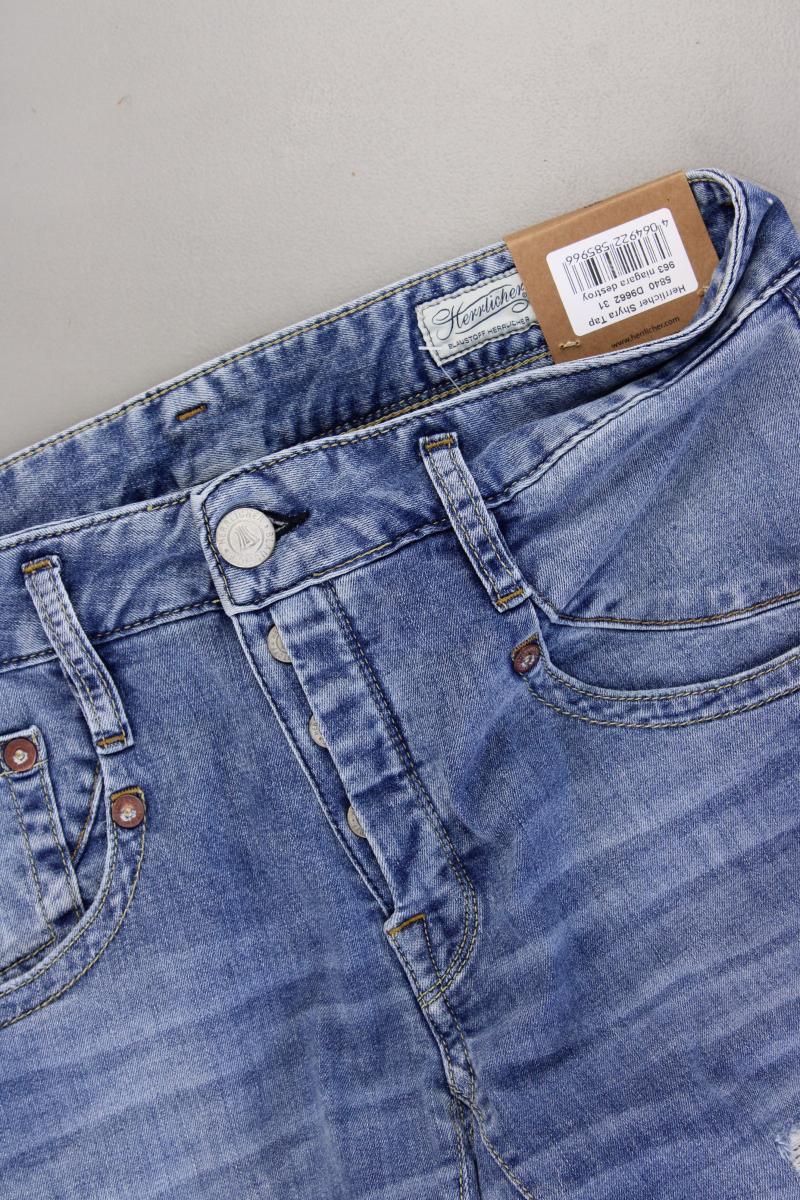 Herrlicher Regular Jeans Gr. W31 neu mit Etikett Modell Shyra blau aus Baumwolle