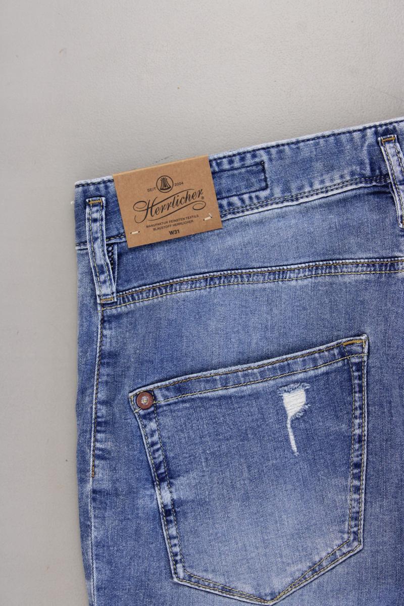 Herrlicher Regular Jeans Gr. W31 neu mit Etikett Modell Shyra blau aus Baumwolle