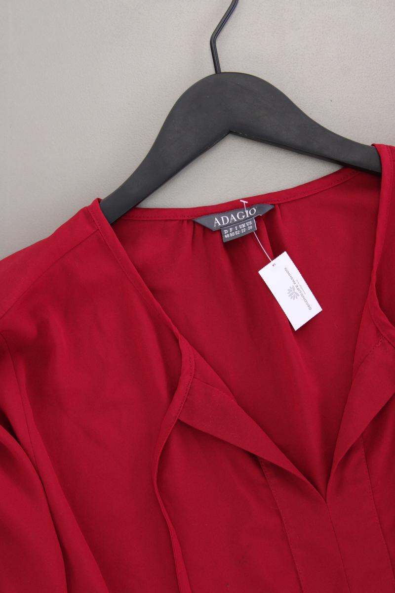 Adagio Langarmbluse Gr. 48 rot aus Polyester