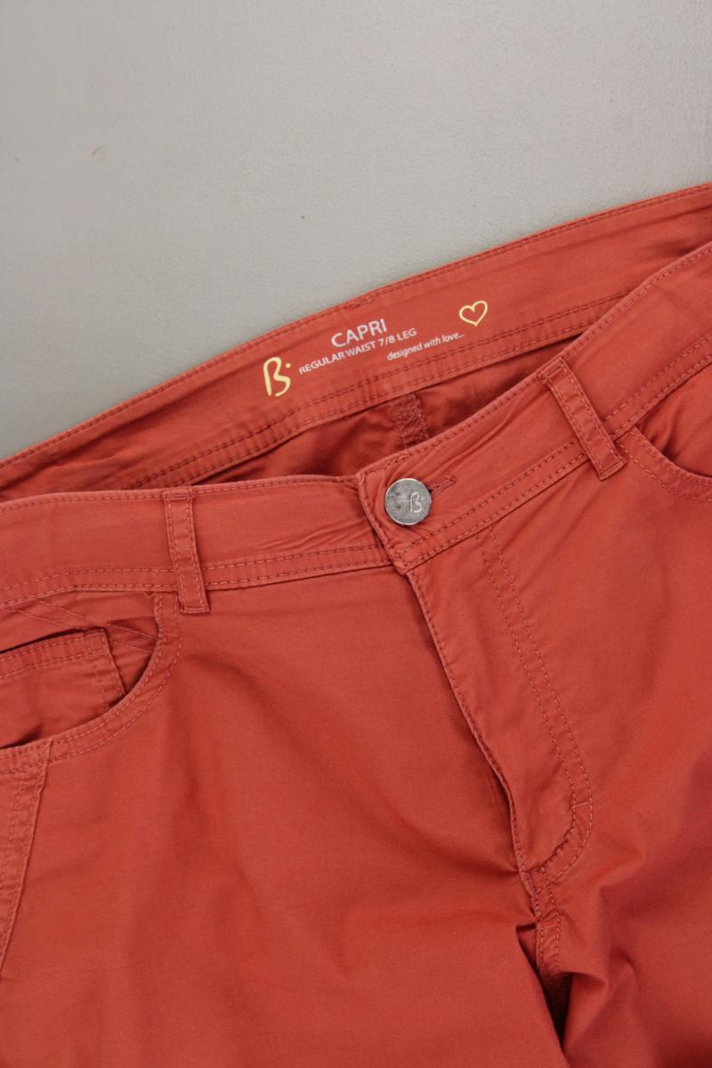Bonita 7/8 Hose Gr. 38 orange aus Baumwolle