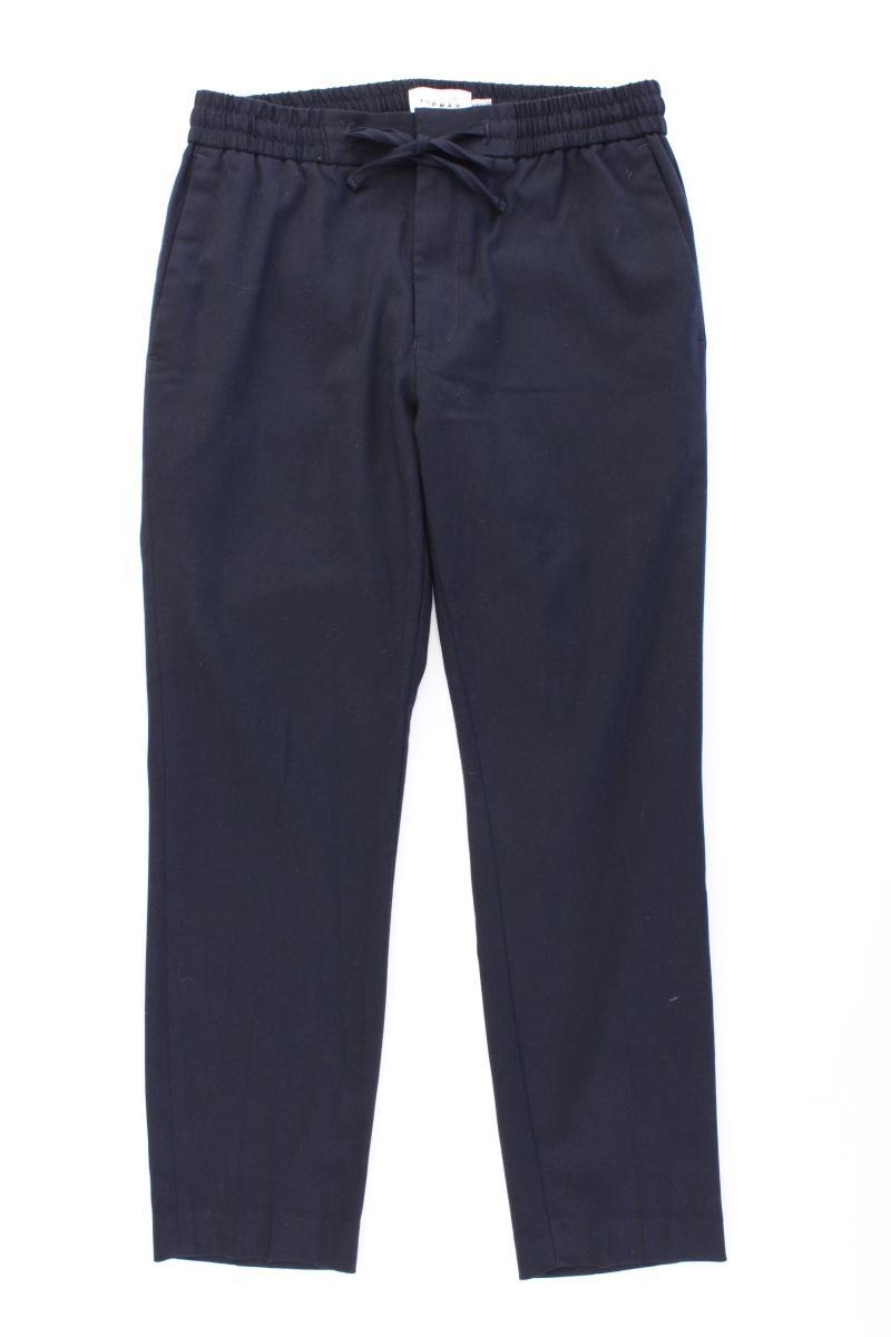 Topman 7/8 Hose für Herren Gr. W30/L30 blau aus Polyester