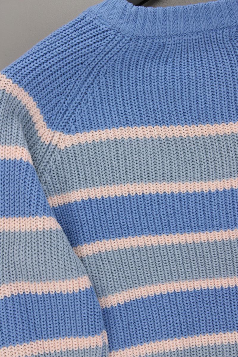 Only Strickpullover Gr. L gestreift neuwertig blau