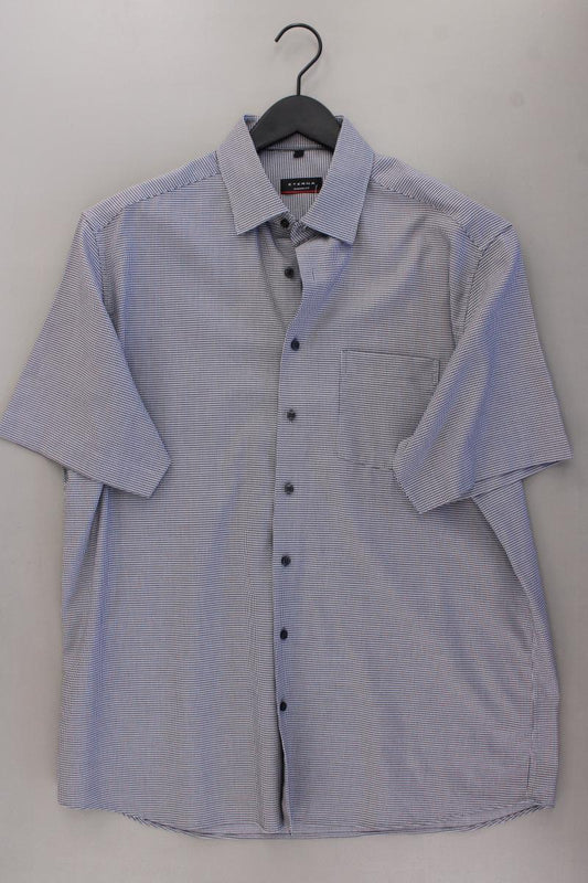 Eterna Kurzarmhemd für Herren Gr. Hemdgröße 43 neuwertig grau aus Baumwolle