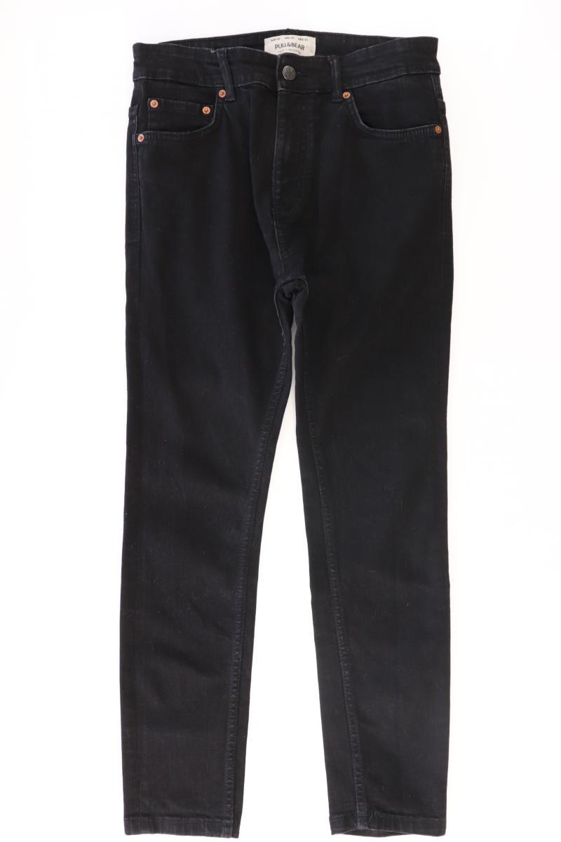 Pull&Bear Skinny Jeans Gr. 38 schwarz aus Baumwolle