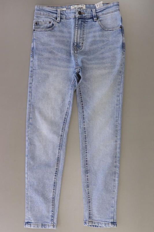 Pull&Bear Skinny Jeans Gr. 36 blau aus Baumwolle