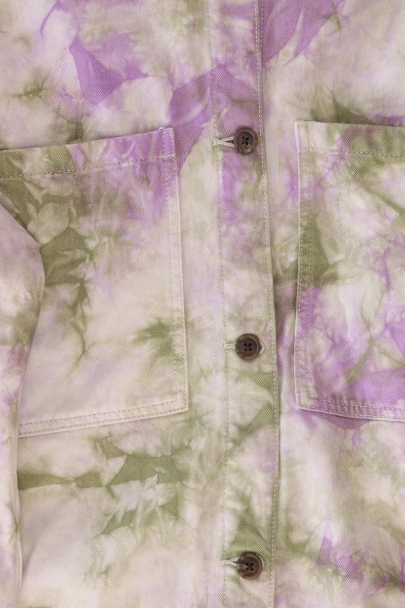 edc by Esprit Lange Jacke Gr. L mit Batikmuster mehrfarbig aus Baumwolle